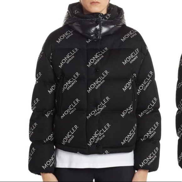 Moncler Jackets & Blazers - Moncler caille logo jacquard quilted jacket NWT